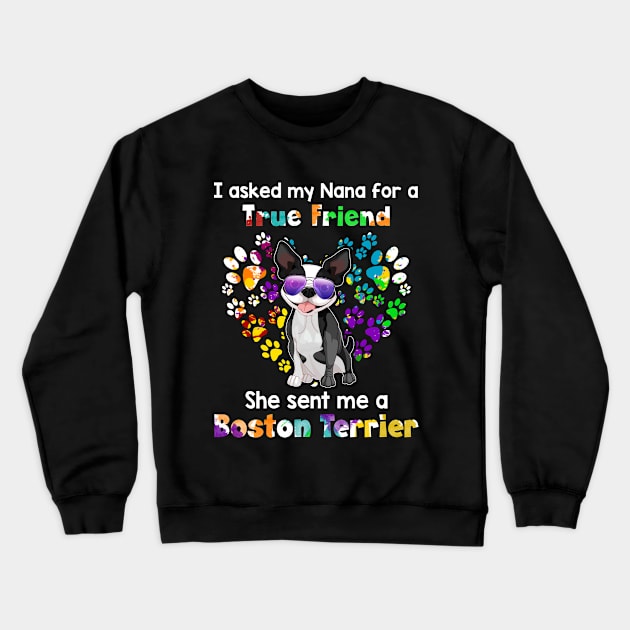 I Asked My Nana For A true Friend She Sent Me A Bo Crewneck Sweatshirt by Elsie